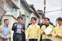 서준오 노원구청장, ‘우기·폭염 대비’ 민생 현장 점검