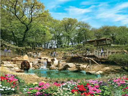 초안산 수국동산