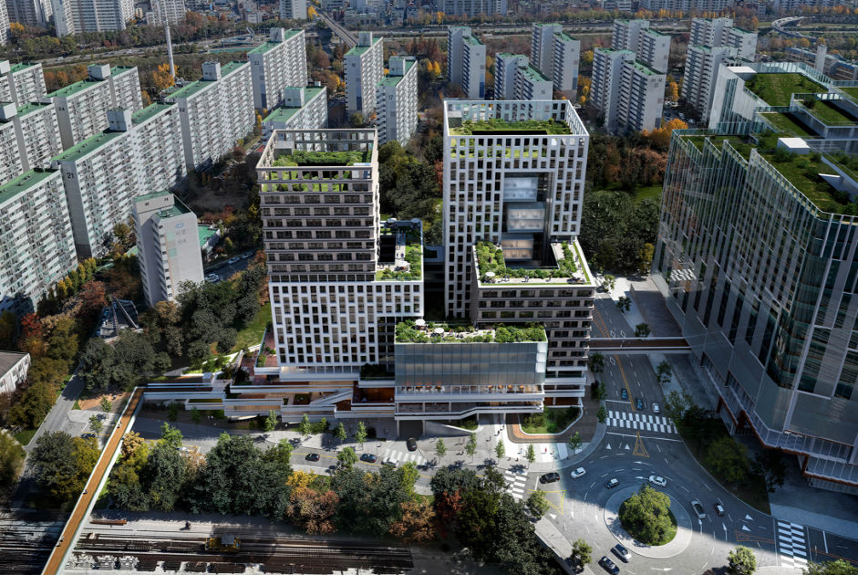 공공용지(안) 조감도