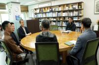 노원구 축구협회 성금전달식 참석